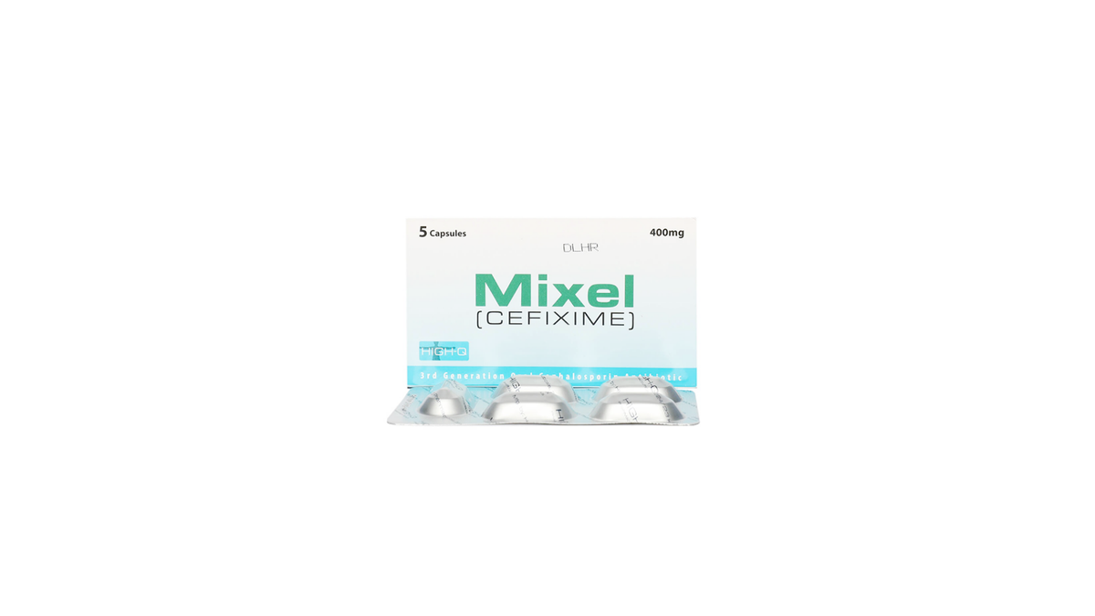 Mixel Capsules 400mg (1 Box = 1 Strip)(1 Strip = 5 Capsules)