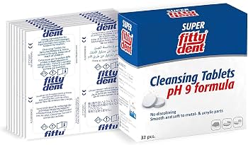 Fittydent Super Cleansing Tablets (1 Box = 4 Strips) (1 Strip = 4 Tablets)