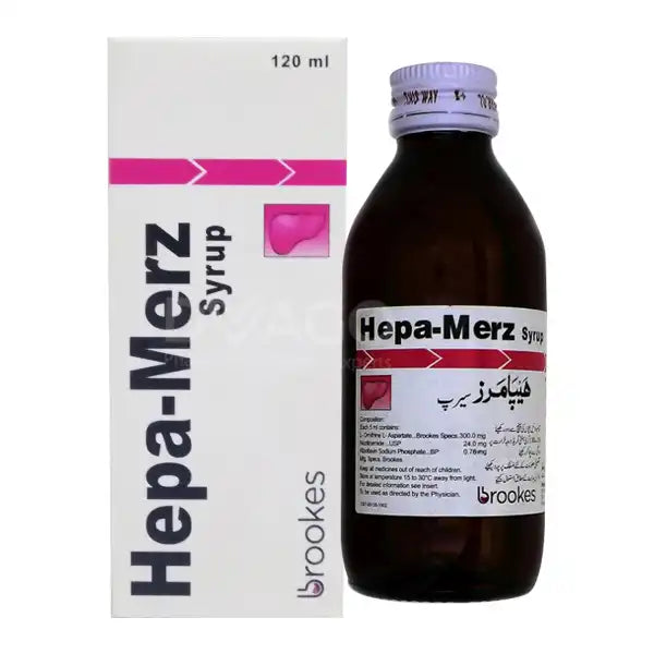 Hepa Merz Syrup 120ml Hover Image