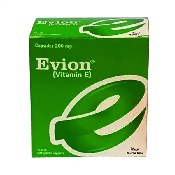 Evion 200mg Cap 1 strip=10cap
