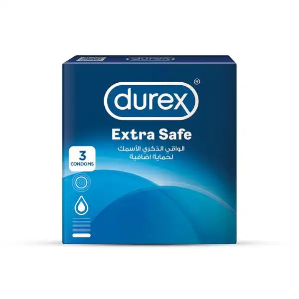 Durex Extra Safe Condom 3Pcs Hover Image