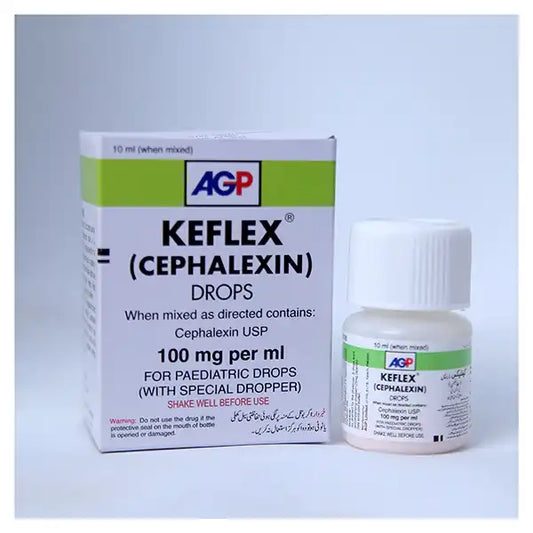 Keflex 100mg/ml Paediatric Drops 10ml