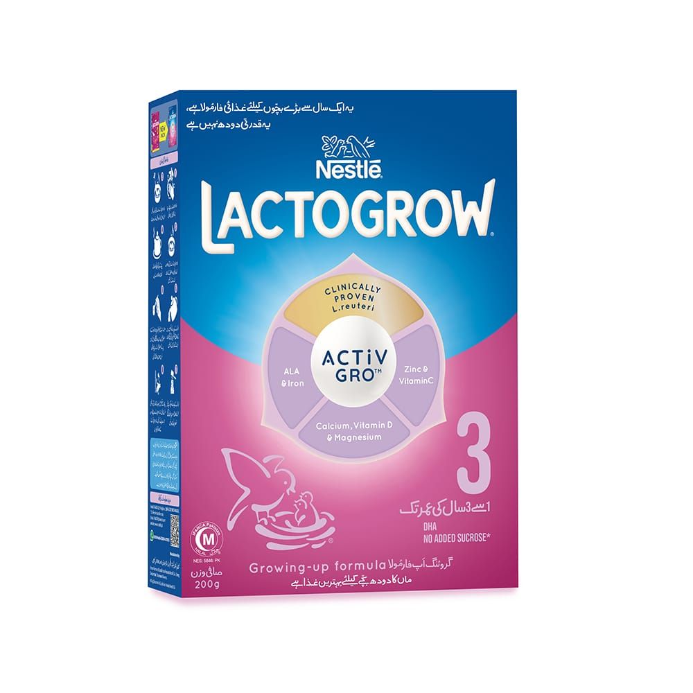 Lactogrow 3, 200g Milk Powder