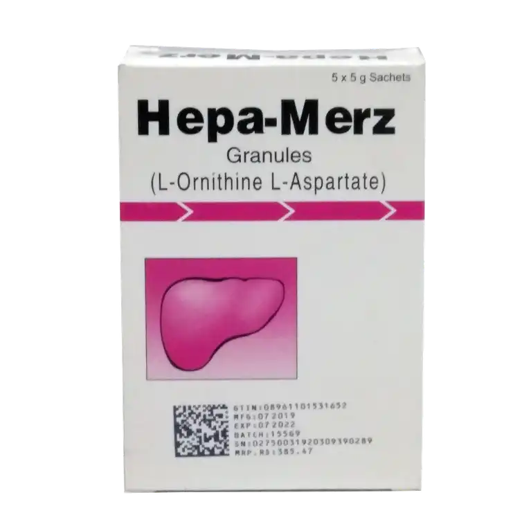Hepa-Merz Granule Powder Sachets 5g (1 Box = 5 Sachets)