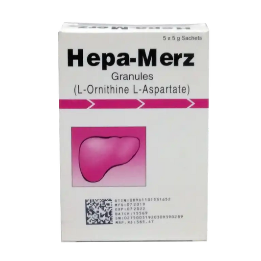 Hepa-Merz Granule Powder Sachets 5g (1 Box = 5 Sachets)