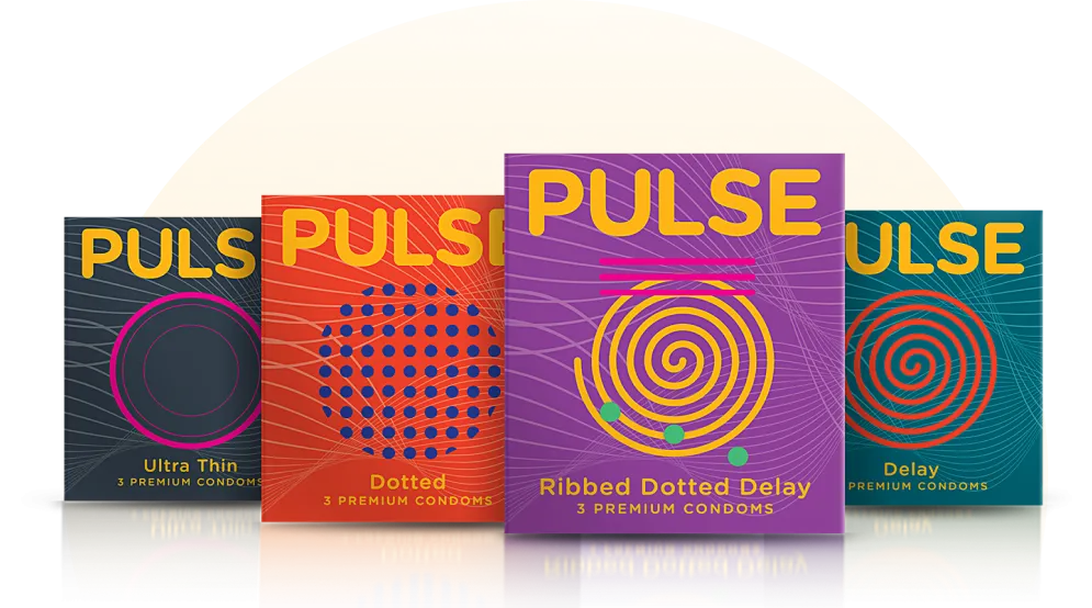 PULSE Condoms Mix 3S