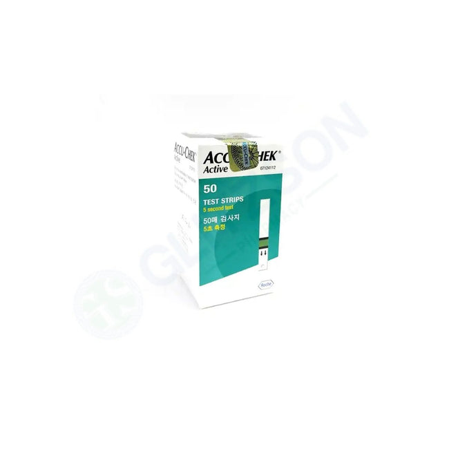 ACCU-Chek Active Blood Glucose Strips (Box = 50 Strips) Hover Image