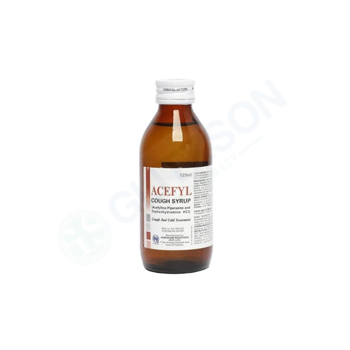 Acefyl Cough Syrup 125ml