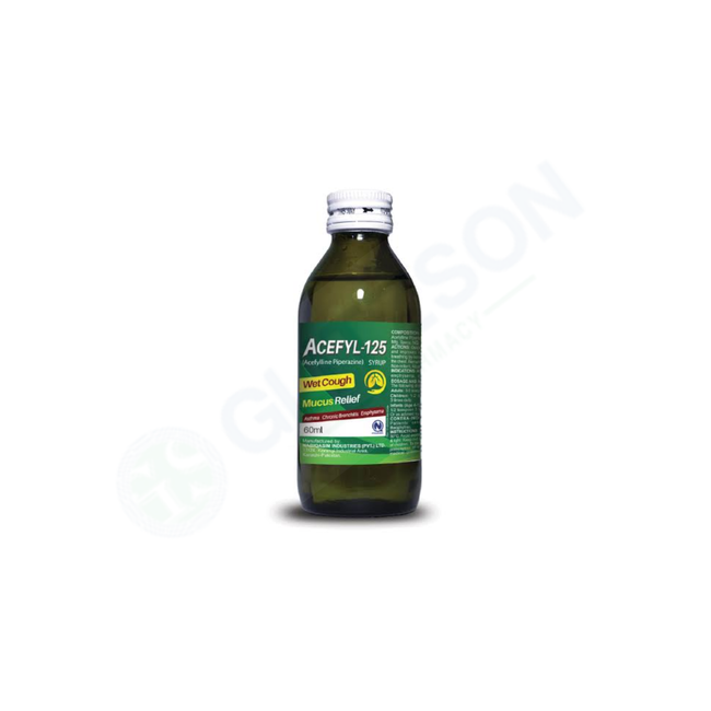 Acefyl Wet Cough Syp 125ml Hover Image