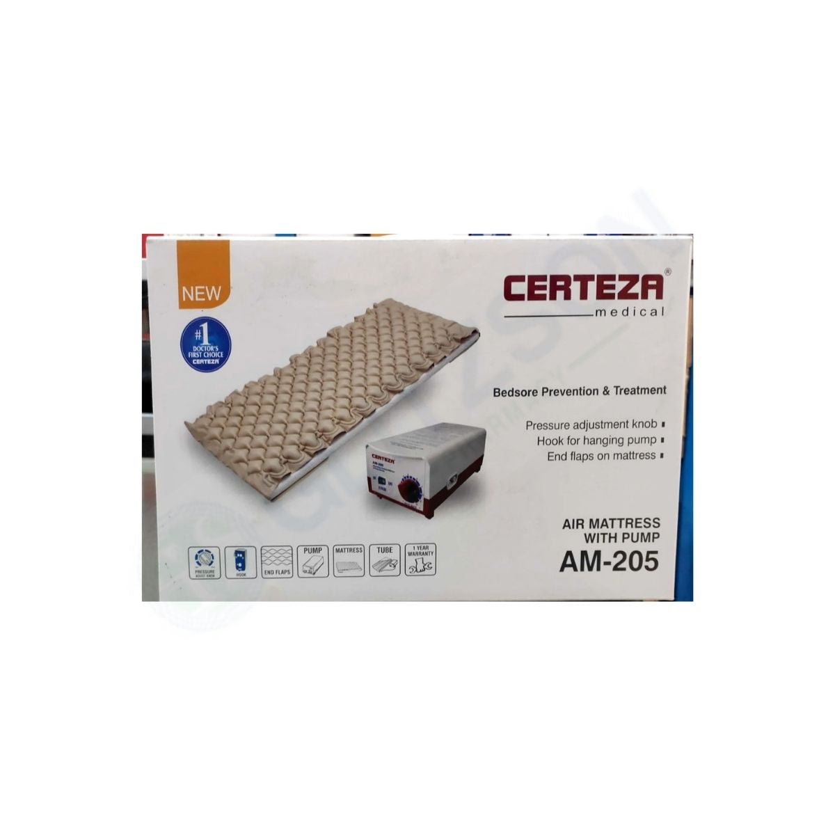 AM205 AIR MATTRESS WITH PUMP AIR PUMP