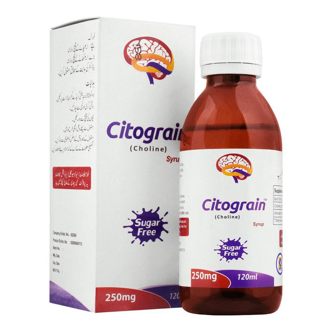 Citograin Syrup 250mg 120ml Hover Image