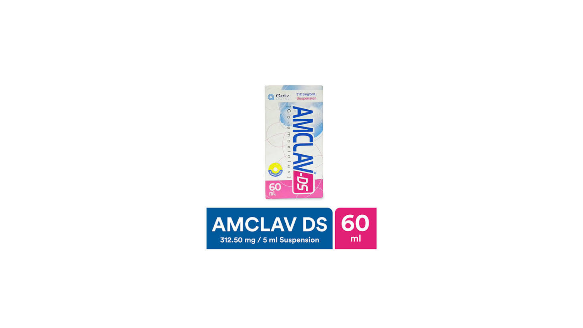 Amclav DS 60ml Suspension 312.5mg/5ml