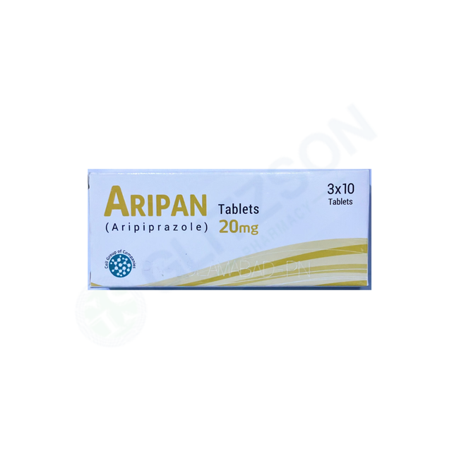 ARIPAN 20MG TAB (1BOX =30TAB) Hover Image