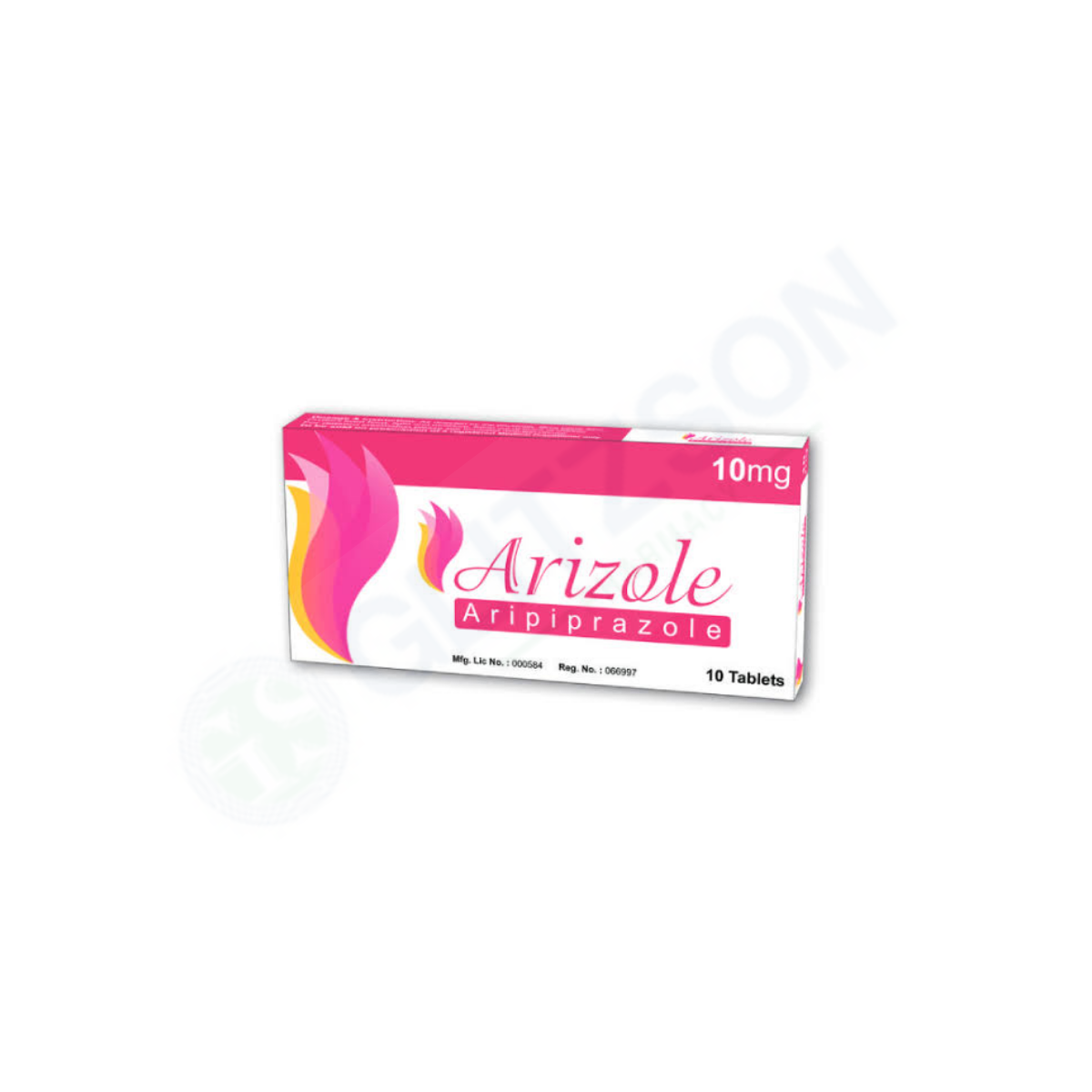 ARIZOLE TAB 10MG (1BOX = 1 STRIPS)