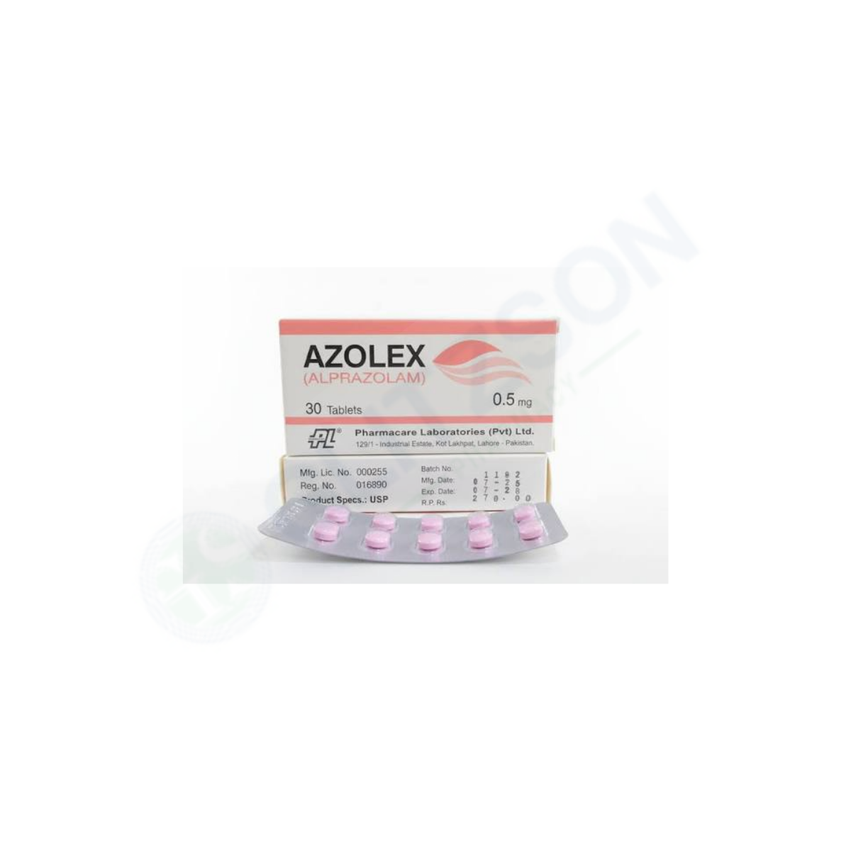AZOLEX TABLET 0.5MG (1 BOX=3 STRIPS)