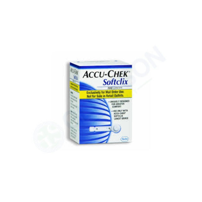 Accu-Chek Softclix Lancets (Box = 200 Lancets) Hover Image