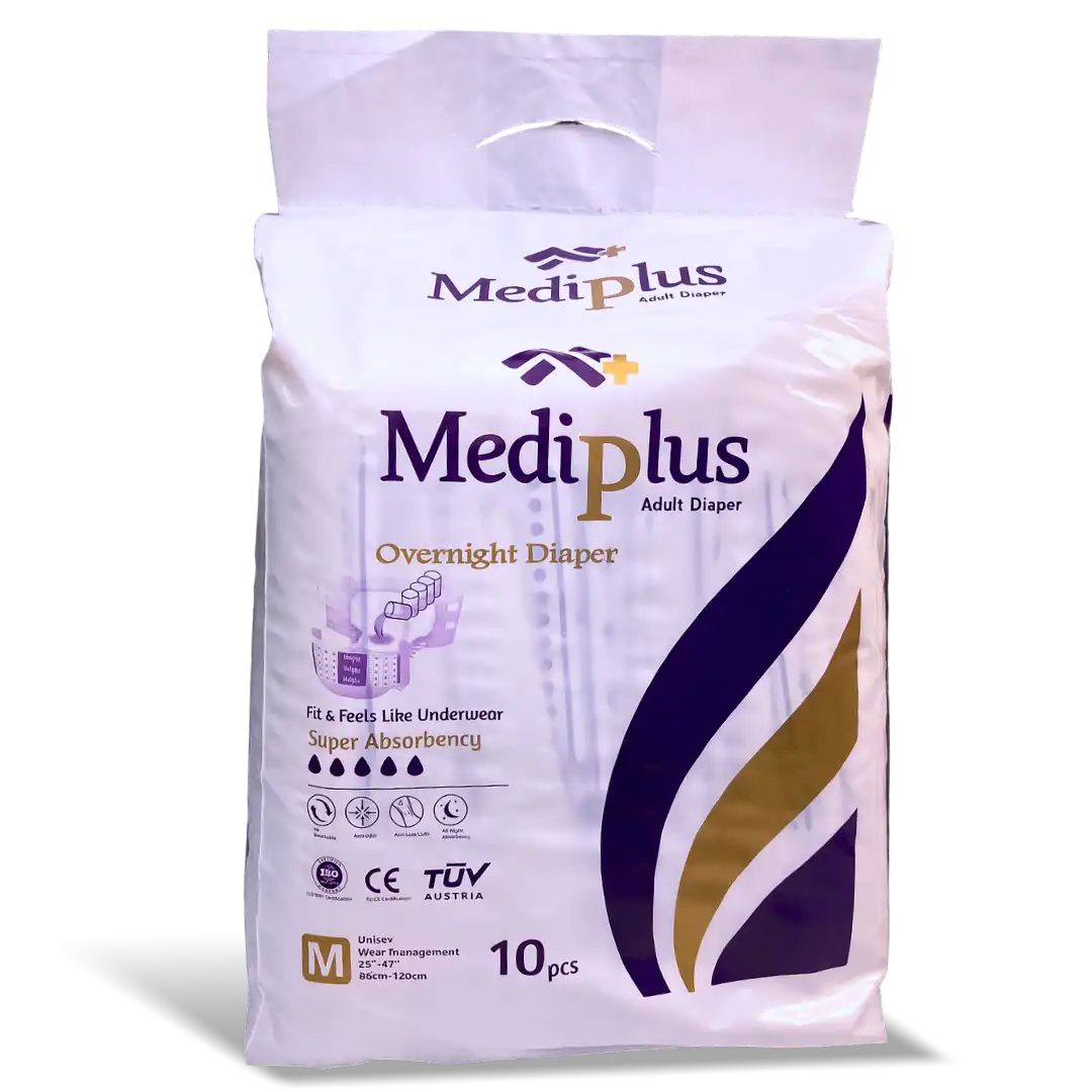 MEDIPLUS DIAPER MEDIUM SIZE 10S