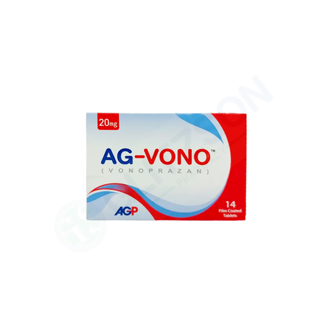 Ag-Vono Tablets 20mg (1 Box = 1 Strip)(1 Strip = 14 Tablets) Hover Image