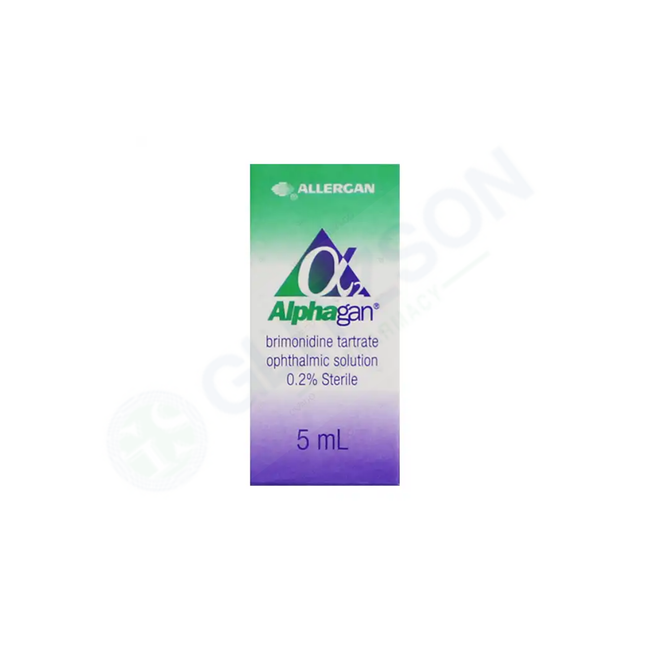 Alphagan Eye Drops 0.2% 5ml Hover Image