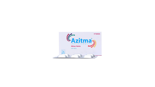Azitma Tablets 500mg (1 Box = 1 Strip)(1 Strip = 6 Tablets)