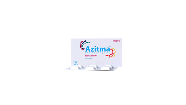 Azitma Tablets 500mg (1 Box = 1 Strip)(1 Strip = 6 Tablets) Hover Image