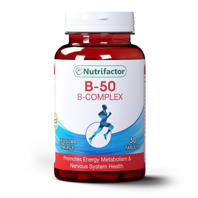 Nutrifactor B-50 B-Complex tab Hover Image