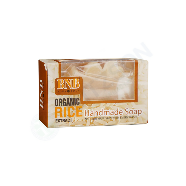 BNB Organic Rice Extract Handmade Soap 110g Hover Image