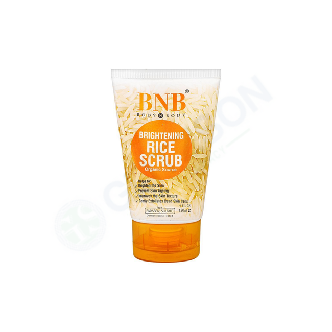 BNB Organic Source Brightening Rice Scrub 120ml Hover Image