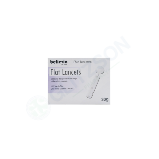 Believia Lancets Flat Hover Image