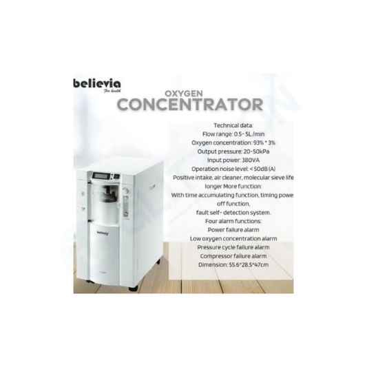 Believia Oxygen Concentrator 7f 5bw