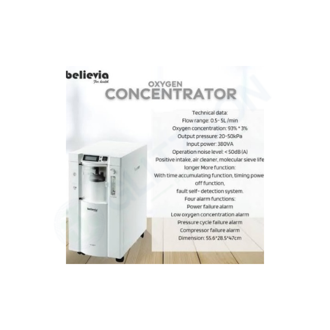 Believia Oxygen Concentrator 7f 5bw Hover Image