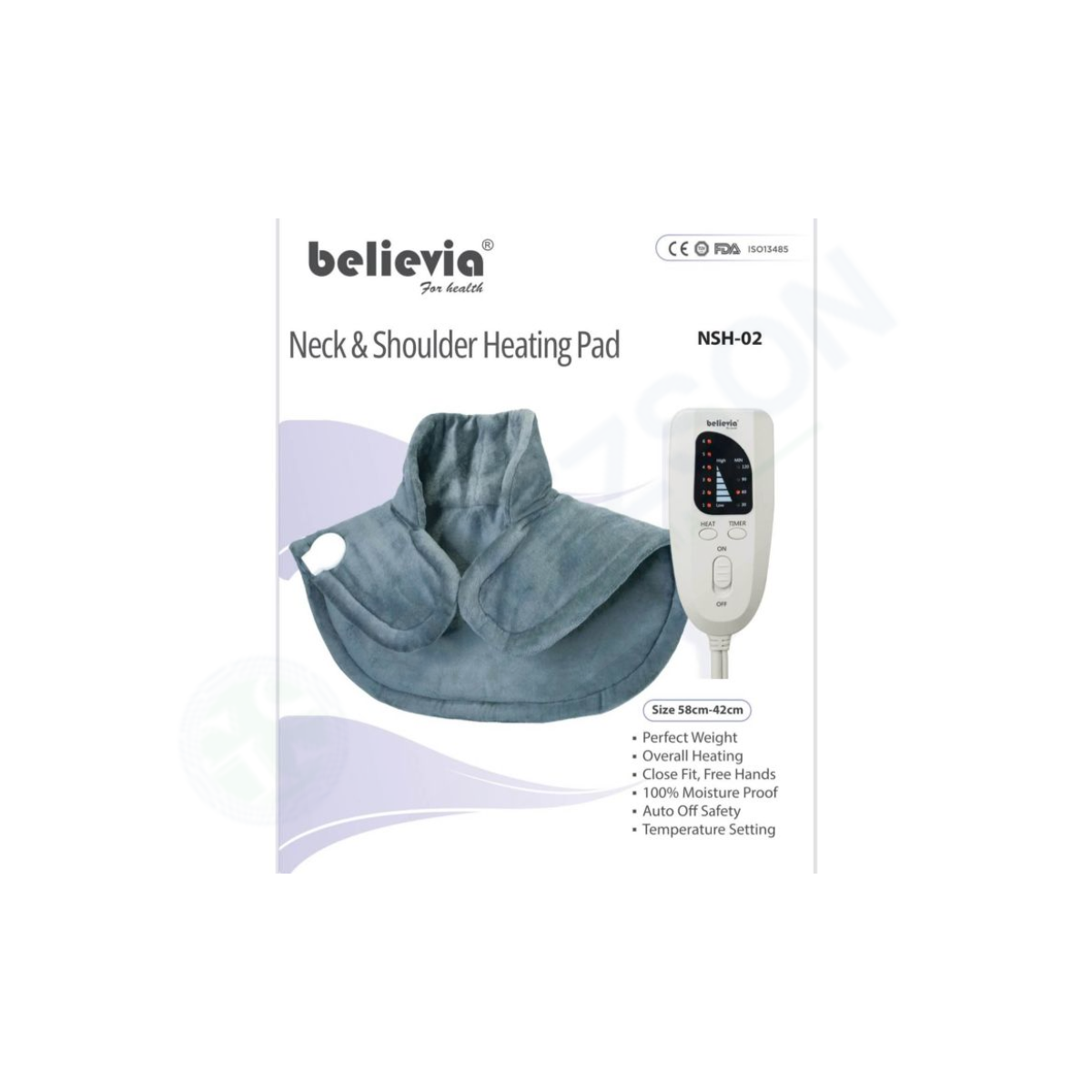 Believia nsh 02 neck shoulder heating pad