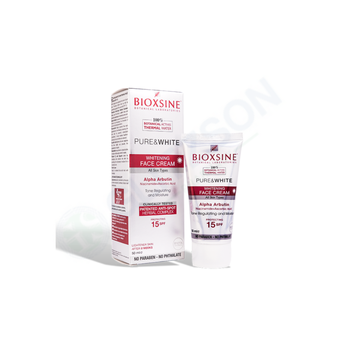 Bioxsine Pure & White Whitening Face Cream 50ml