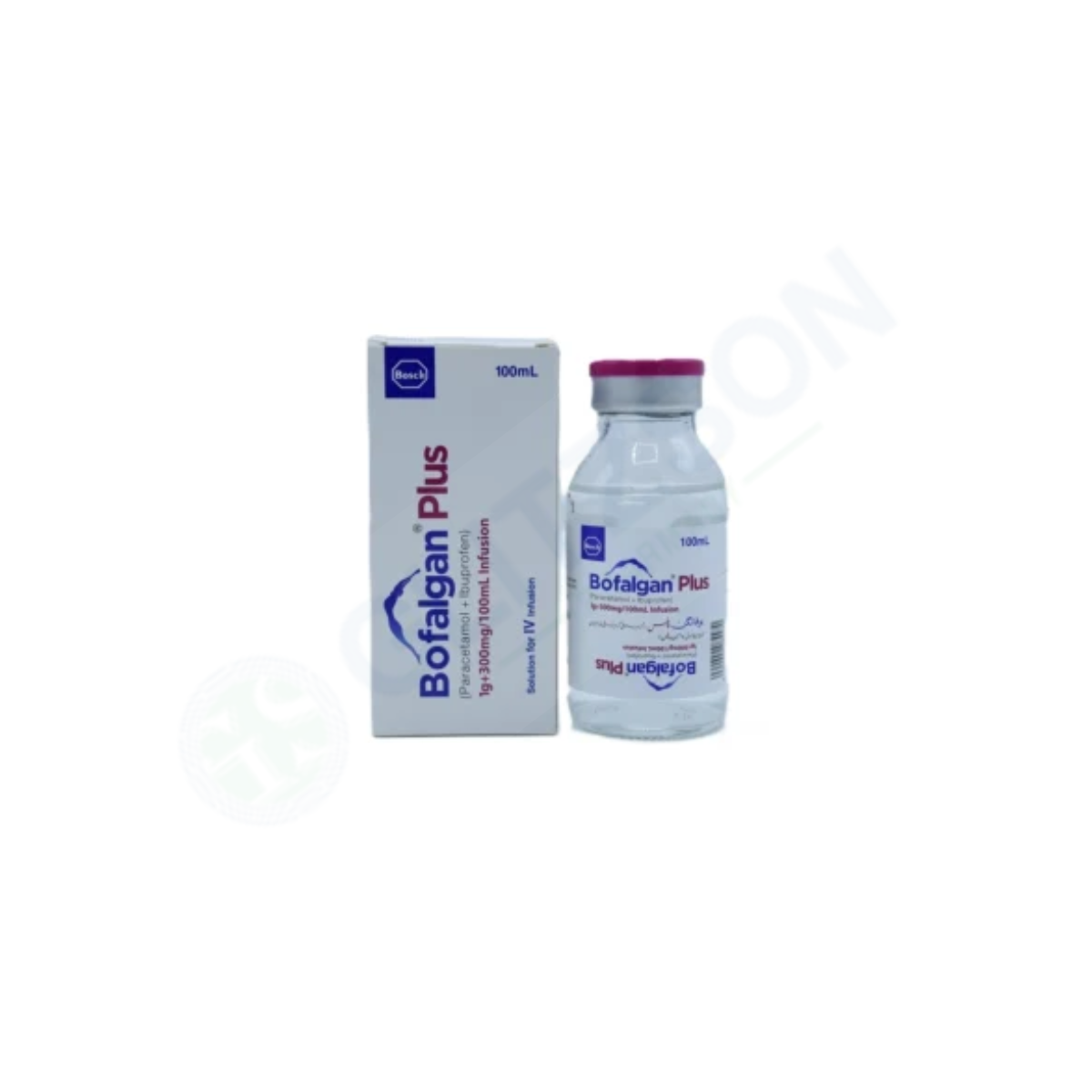 Bofalgan plus 1g+300mg 100ml infusion iv