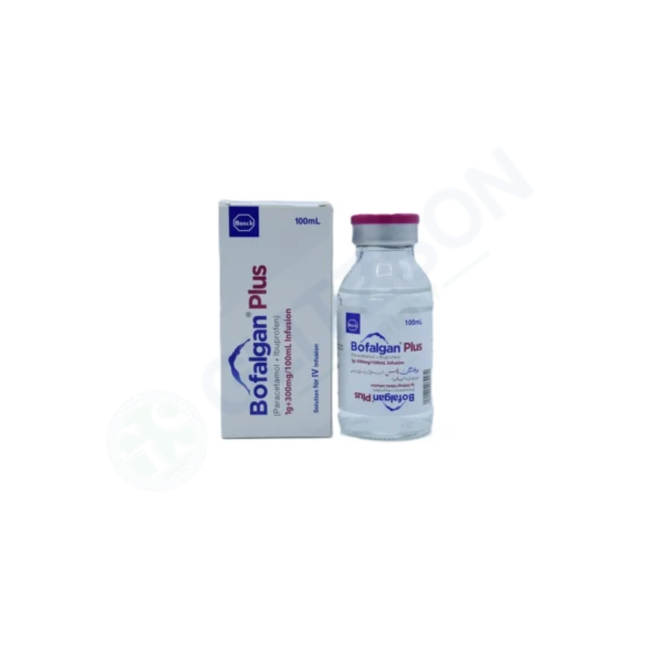 Bofalgan plus 1g+300mg 100ml infusion iv Hover Image