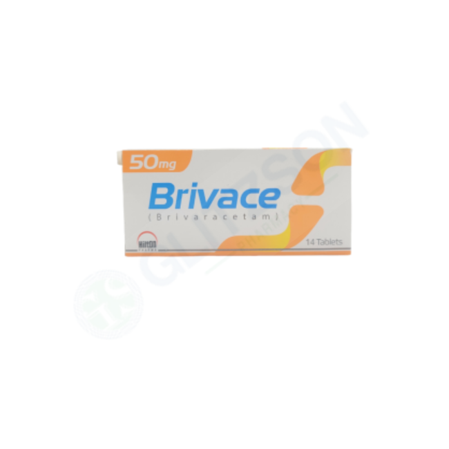 Brivace 50mg tab (1box =14tab) Hover Image
