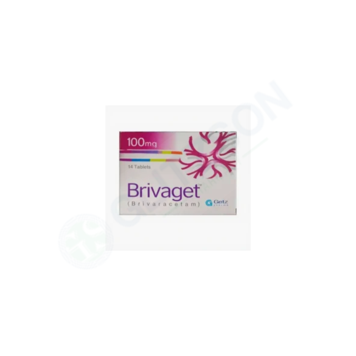 Brivaget Tablets 100mg (1 Box = 2 Strips) (1 Strip = 7 Tablets)