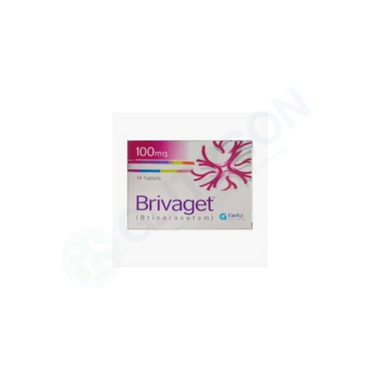 Brivaget Tablets 100mg (1 Box = 2 Strips) (1 Strip = 7 Tablets)