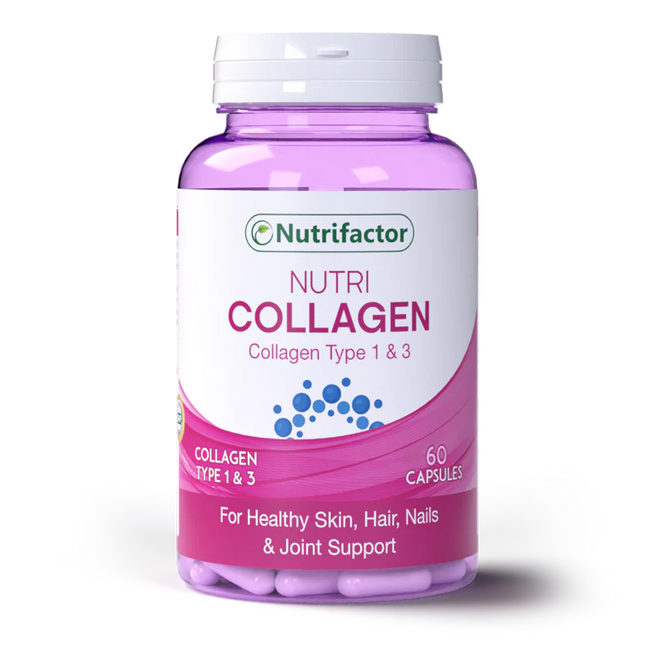 Nutrifactor Nutri Collagen Capsules (1 Bottle = 60 Capsules) Hover Image