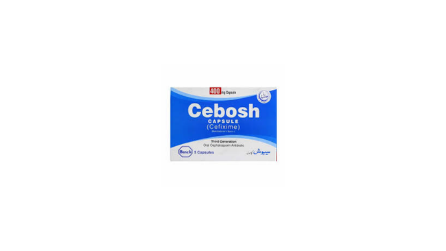 Cebosh Tablets 400mg (1 Box = 1 Strip)(1 Strip = 5 Tablets) Hover Image