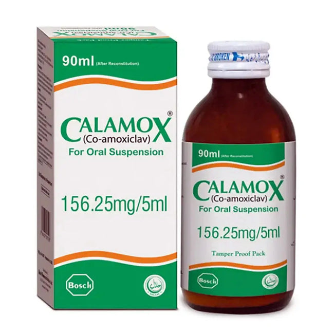 Calamox 90ml Suspension 156.25mg Hover Image