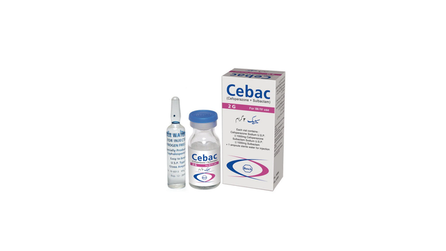 Cebac Im/Iv Injection 2g (1 Box = 1 Injection) Hover Image
