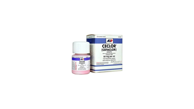 Ceclor 15ml Paediatric Oral Drops 50mg/ml Hover Image