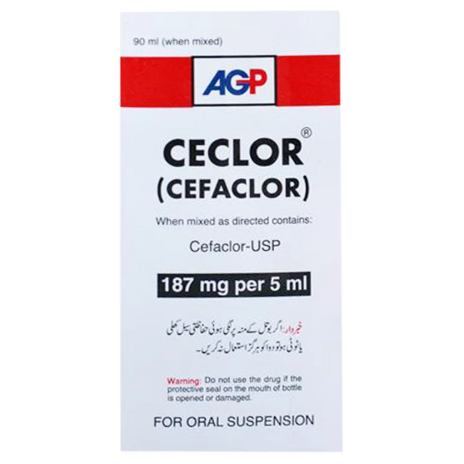 Ceclor 187mg Syp Hover Image