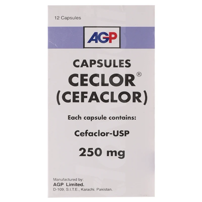 Ceclor 250mg Capsules
