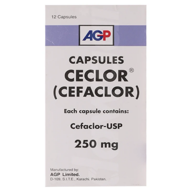 Ceclor 250mg Capsules Hover Image