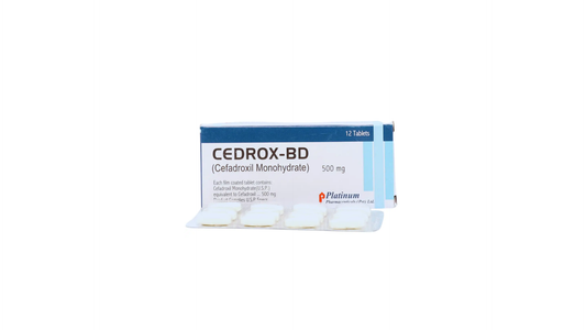 Cedrox-BD Tablets 500mg (1 Box = 2 Strips) (1 Strip = 10 Tablets)