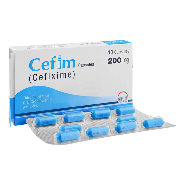 Cefim (200Mg) 10 Capsules Hover Image