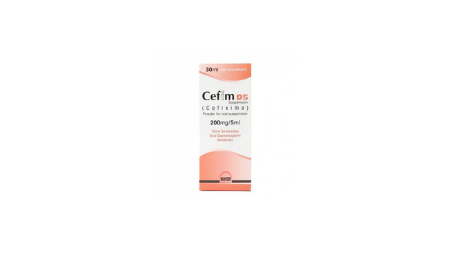 Cefim DS 30ml Suspension 200mg/5ml Hover Image