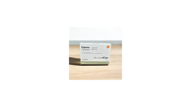 Ceporex Capsules 500mg (1 Box = 2 Strips) (1 Strip = 6 Capsules) Hover Image